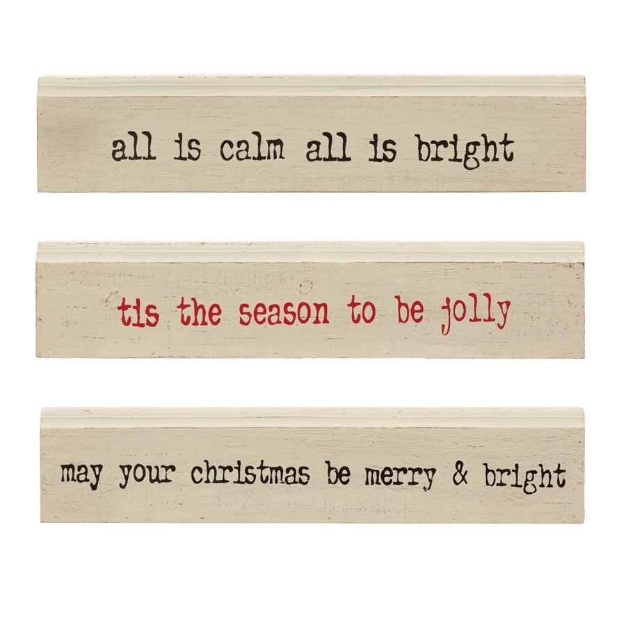 Christmas Wood Signs