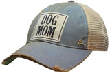 Dog Mom Distressed Hat