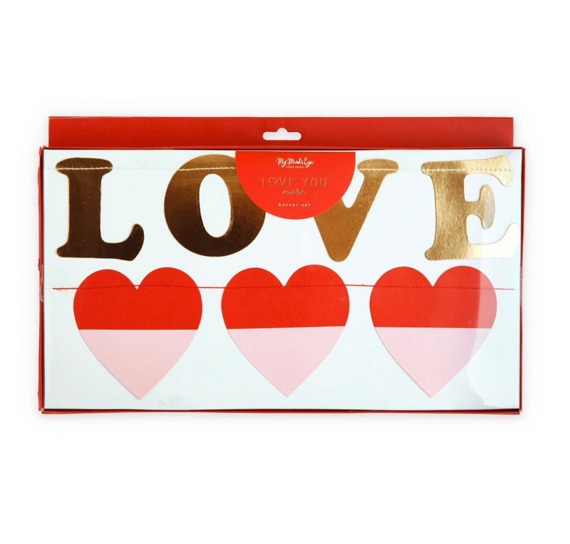 Love You More Banner Set