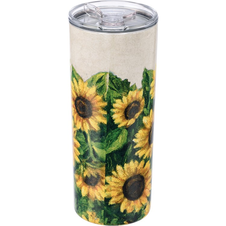 Coffee Tumbler - Sunflower