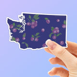 Washington Huckleberry Sticker Decal
