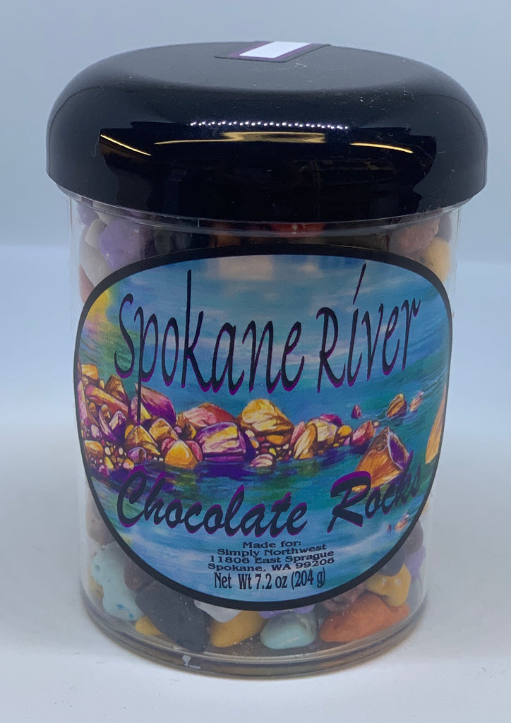 Spokane River Chocolate River Rocks