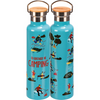 Insulated Bottle - I’d Rather be Camping