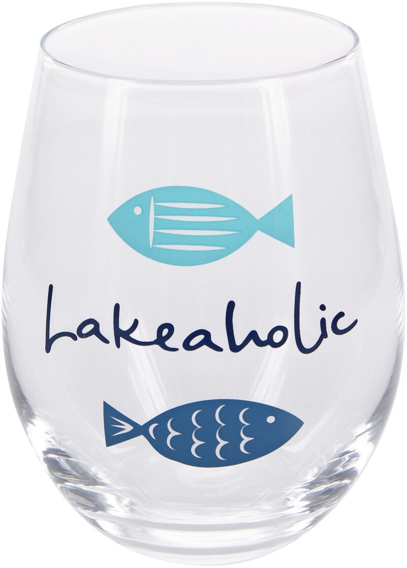 Lake Stemless Wine Glasses