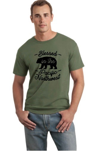 Blessed in the Pacific Northwest T-shirt