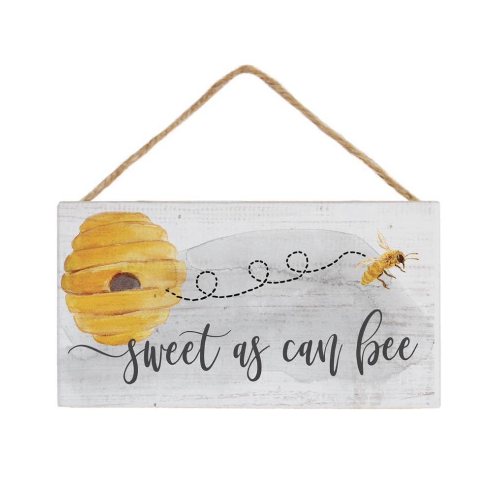 Sweet as Can Bee Hanging Sign