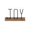 Joy Metal Sign