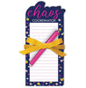Chaos Coordinator Die-cut notepad and pen set