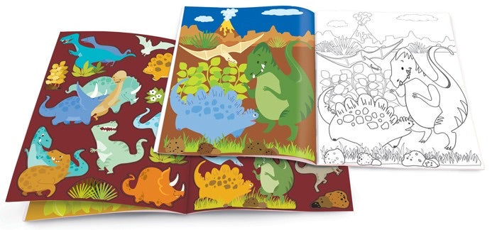 Dinosaur Dry Erase Coloring Book