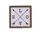 Love with Arrows Wooden Sign