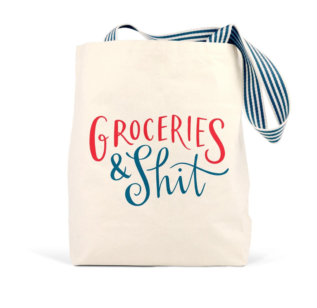 Groceries and Tote Bag