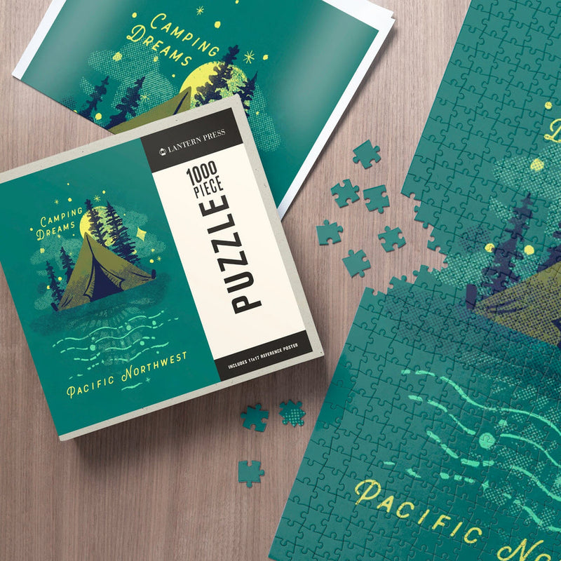 Pacific Northwest Camping Dreams Puzzle