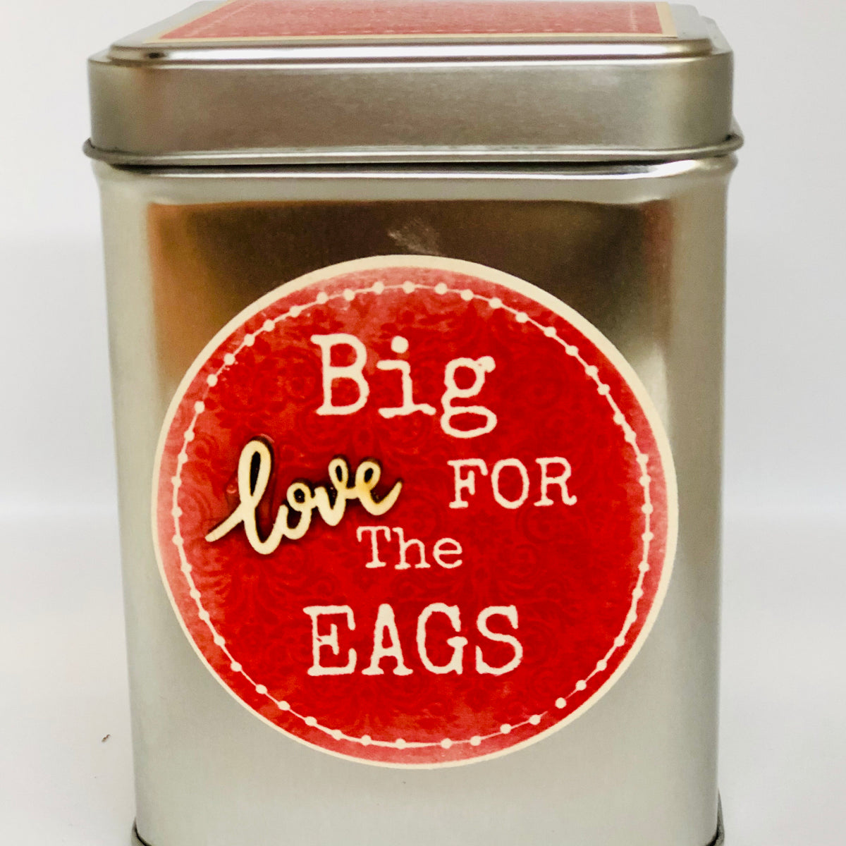 EWU Fan Can Candle