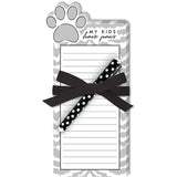 My Kids Have Paws Die-cut Notepad and Pen Set